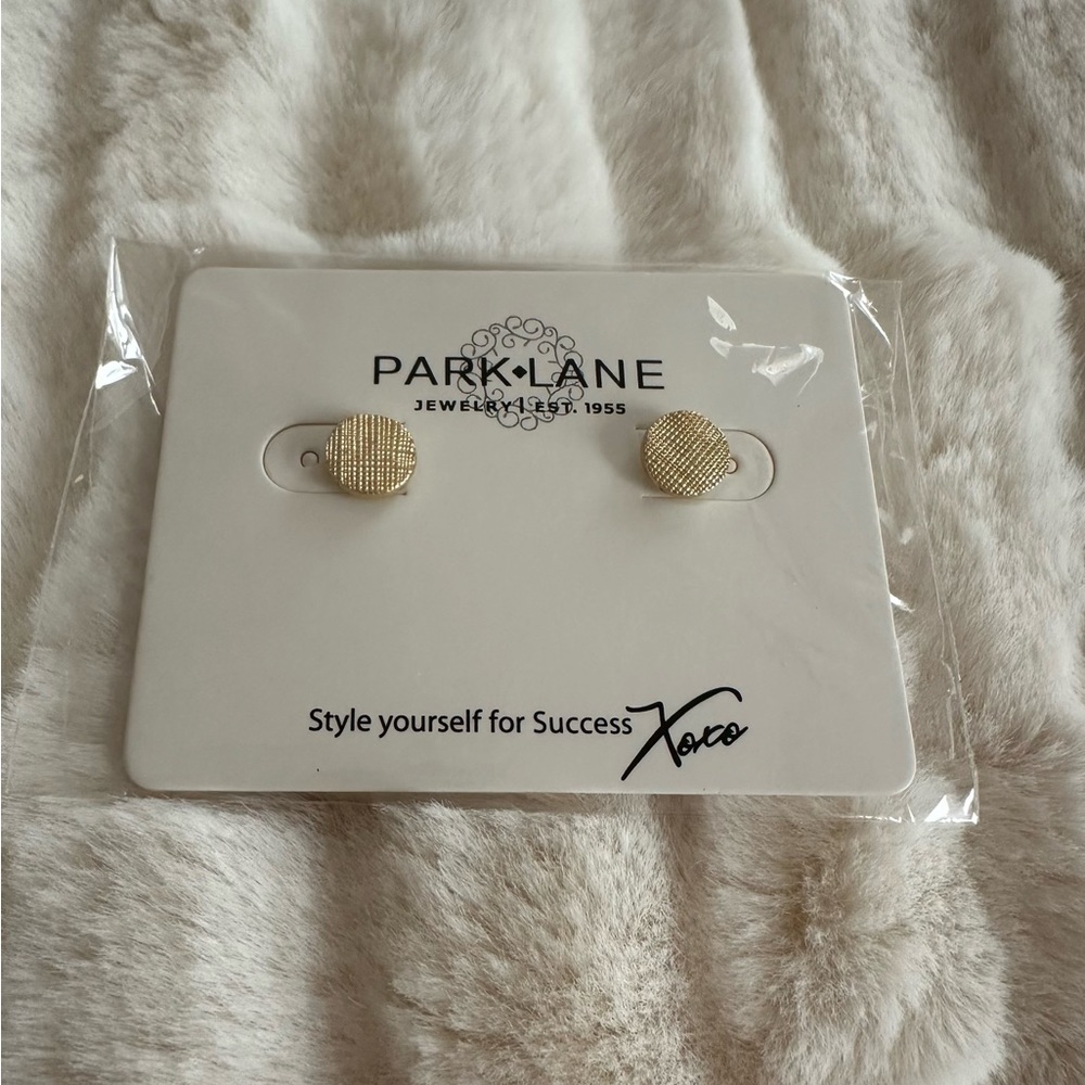 Park Lane Gold Disc Earrings (NWT)